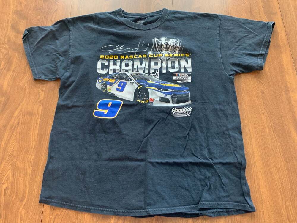 Chase Elliott 2020 NASCAR Cup Series Champion #9 Hendrick Motorsports T-Shirt